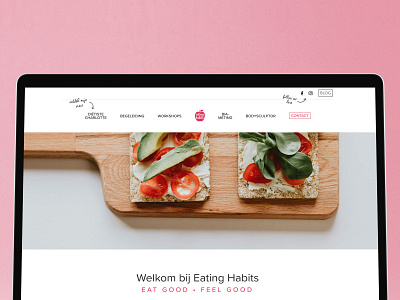 eating habits design designer web design web development webdesign website website design