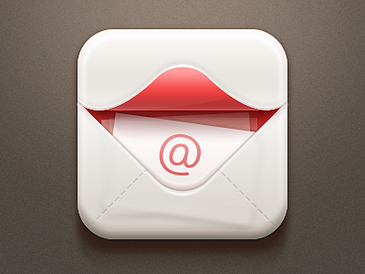 Email app china icon iphone mvben ui