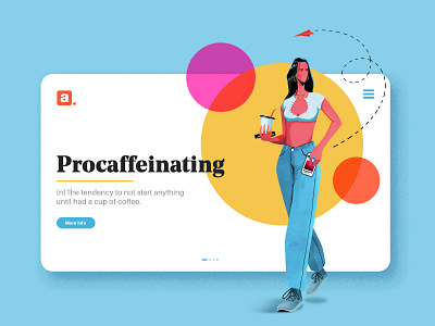 PROCAFFEINATING - Illustration