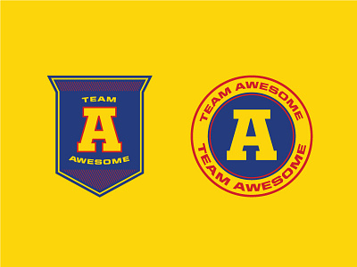 Team Awesome logos design logo typography