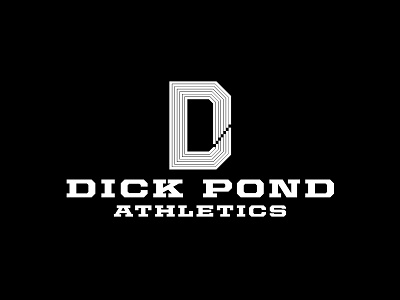 Dick Pond Logo athletics branding logo nike running