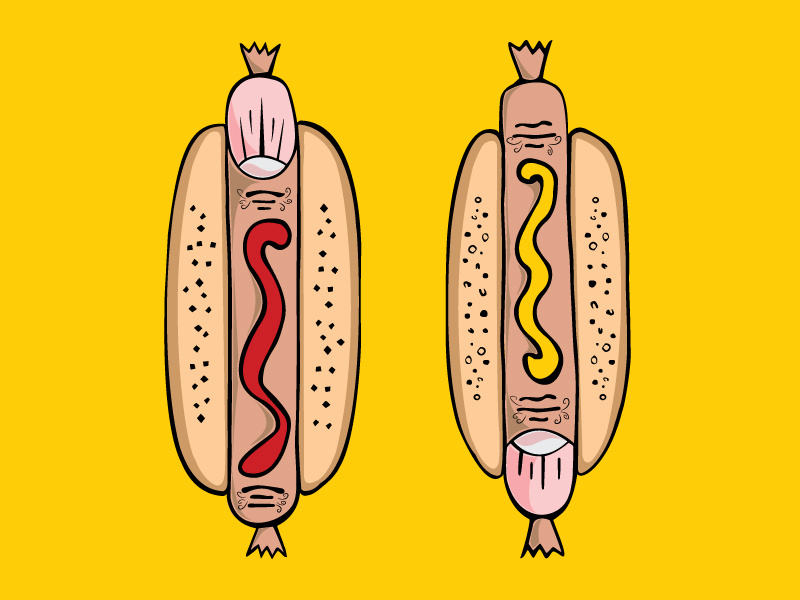 Sausage Fingers by Nate Brown on Dribbble