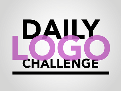 DailyLogo #11 - DailyLogo Logo dailylogo dailylogochallenge dailylogodesign logodlc logotype modern text