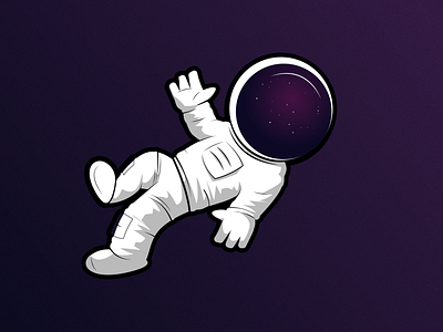Charm-ing astronaut astronaut avatar character characterdesign charm clean cute galaxy space