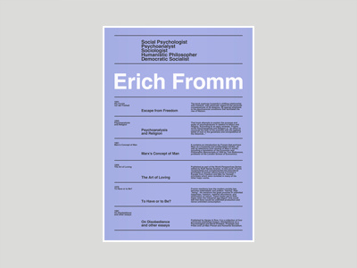 Erich Fromm bibliography erich fromm ibarrez in english later works philosopher psychoanalyst psychologist the art of loving to have or to be