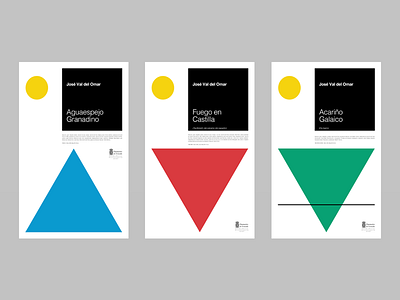 Elementary triptych of Spain cinema classical element elementary triptych of spain fire in castilla galician caress geometric ibarrez poster triangle val del omar water mirror of granada