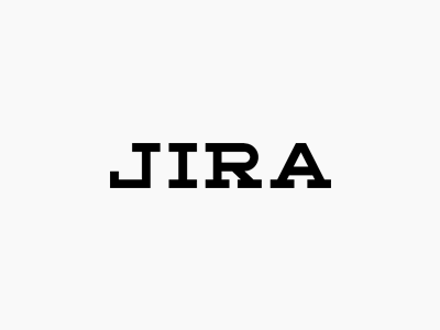 The brand who never lived and will never die. block brick ibarrez identity jira lettering