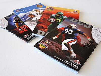Tostitos BCS National Championship college cover football layout print sports