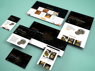 Cheese Cafe Restaurant Landing Page branding cafe design interface design landing page design resturant site theme template design typography ui ui ux user user analysis user interaction ux web web design web development website