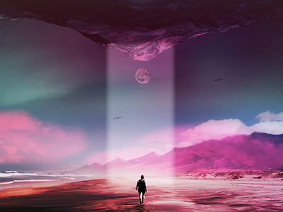 Alone album art album artwork album cover art design graphic design illustration photo manipulation