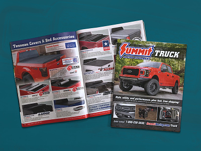 Truck Catalog automotive catalog design indesign print trucks