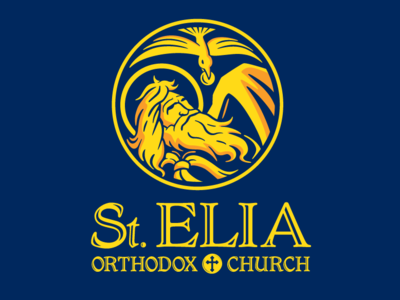 St Elia Logo design illustration logo vector
