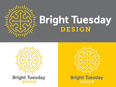 Bright Tuesday Design logo affinity designer branding logo vector