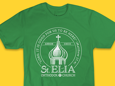 2019 St. Elia "Spirit Wear" Shirt affinity designer illustration vector