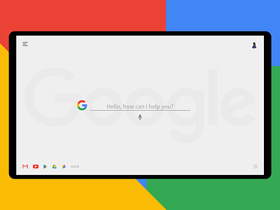 Google Search Concept - Light Edition | Home