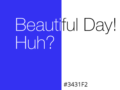 Color Palette #2 - Deep Blue