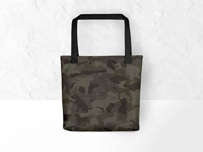 Dog & Bone Forest Green Printed Tote