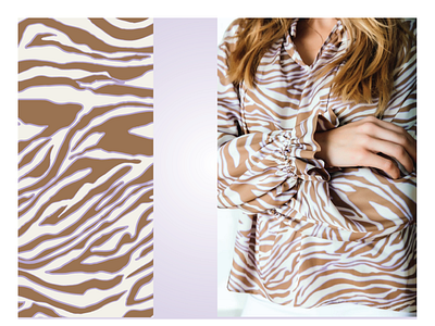 Lavender Zebra Print animal animal print apparel design fashion design surface design surface pattern surface print textile textile design textile print vector zebra