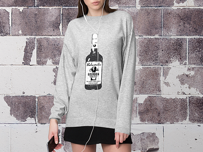 Babestrike Bourbon Bottle Graphic Design illustration photoshop t shirt design