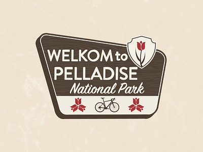 Pelladise National Park Sign