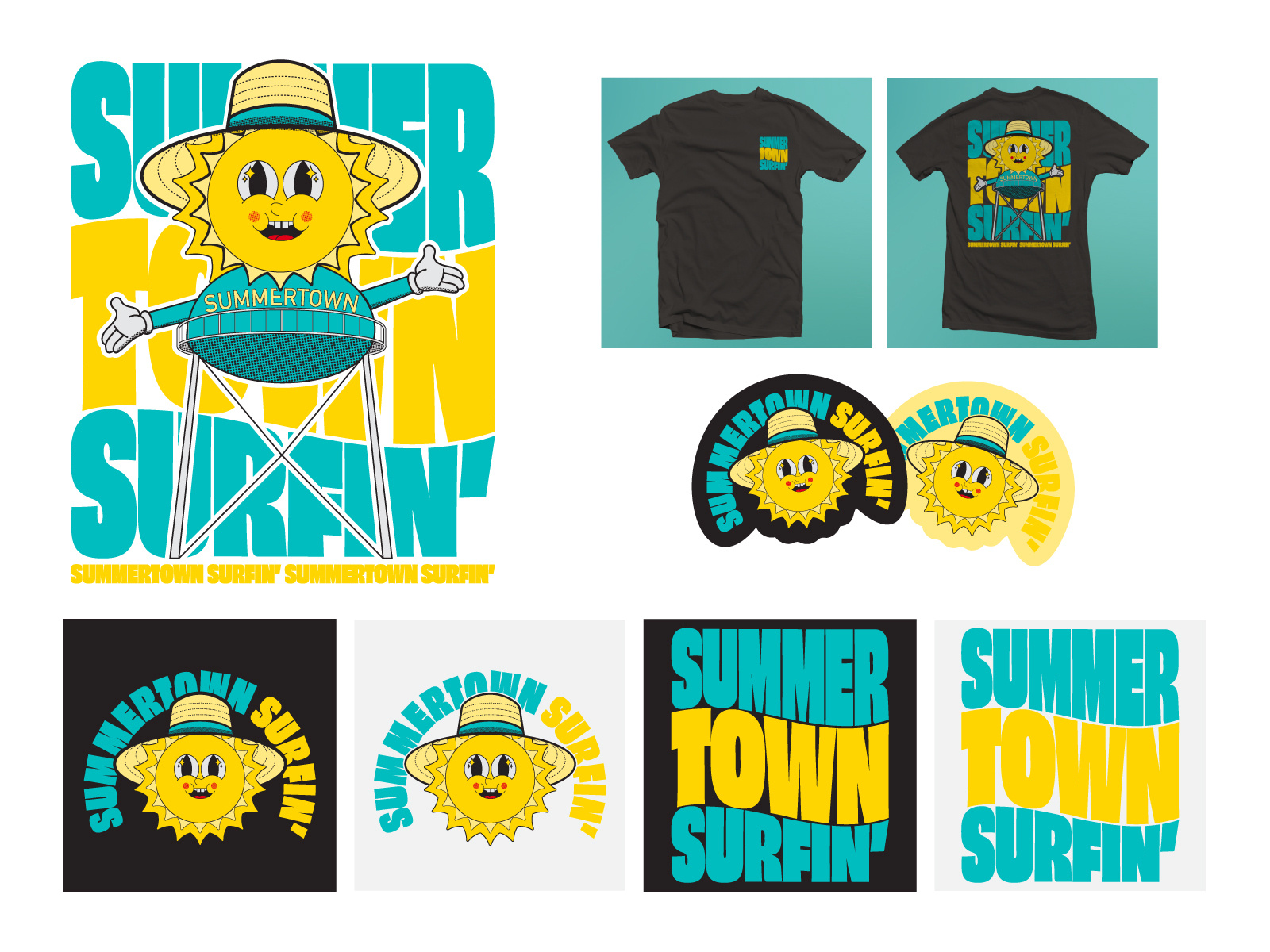 Summertown Surfin' by Brianna Goral on Dribbble