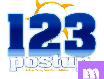 123 Postup Logo logo