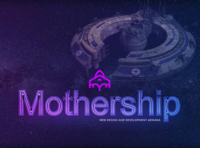 Mothership Landing Page design