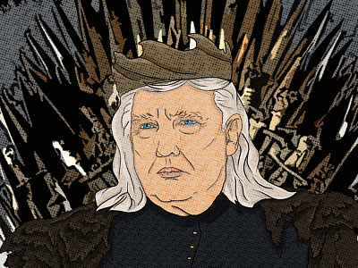 The Mad King donald government king lore mad political politics potus president republican trump