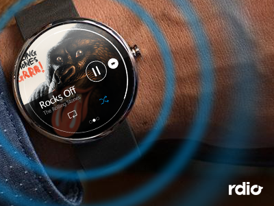 rdio - Android Wear App