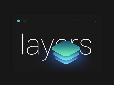 Layers Guide Project icon illustrator layer logo photoshop ui ux