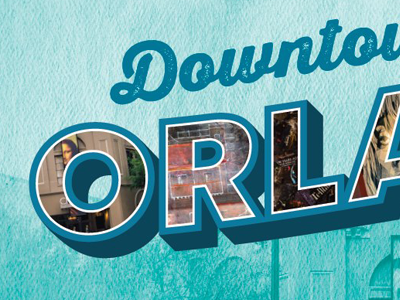 Downtown Orlando Typography