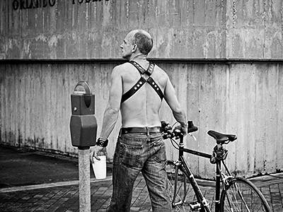 Gay Pride black black and white composition greyscale man photo photography white