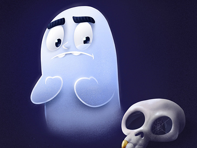 The Ghost and skull