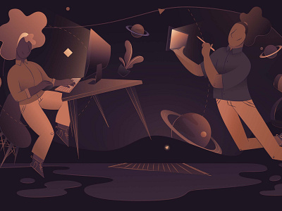 Homepage Illustration for Orbyka