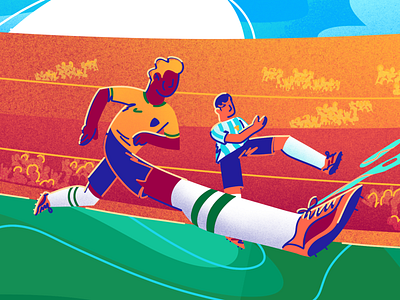 FIFA World Cup Commemorative Illustration