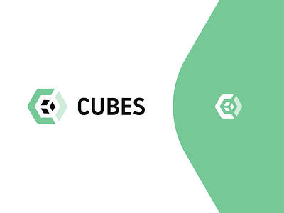 Cubes architect architecture architecture logo branding cube cubes enviroment green