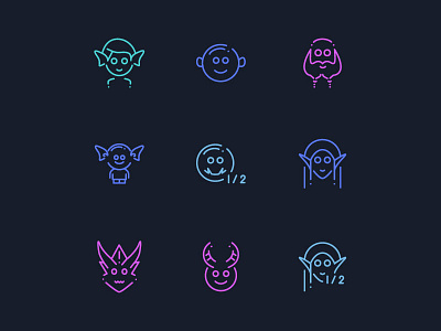 dungeons and dragons race icons