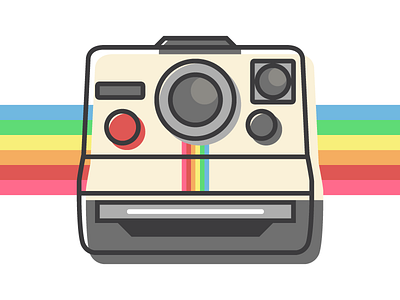 Polaroid free icon