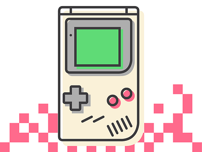 Gameboy free icon design free freebie gadget gameboy icon icons lineart logo retro svg vector videogames