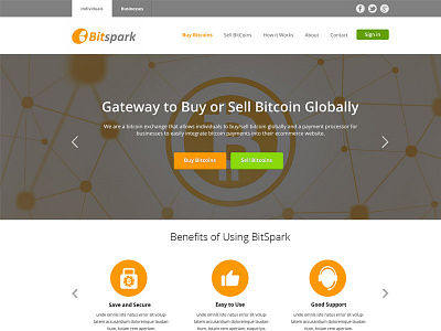 Bitspark Homepage bitcoin bitspark homepage photoshop web design