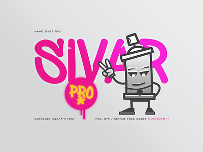 Sivar Graffiti Font branding font font design type design typeface typography