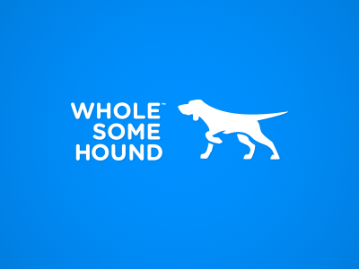 Wholesome Hound animal dog hound pet food pointer
