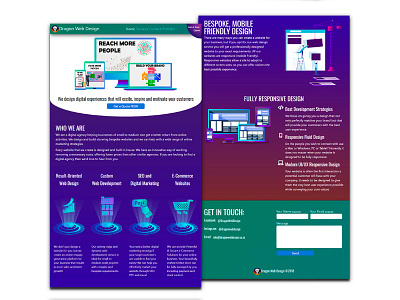 Dragon Web Design Website