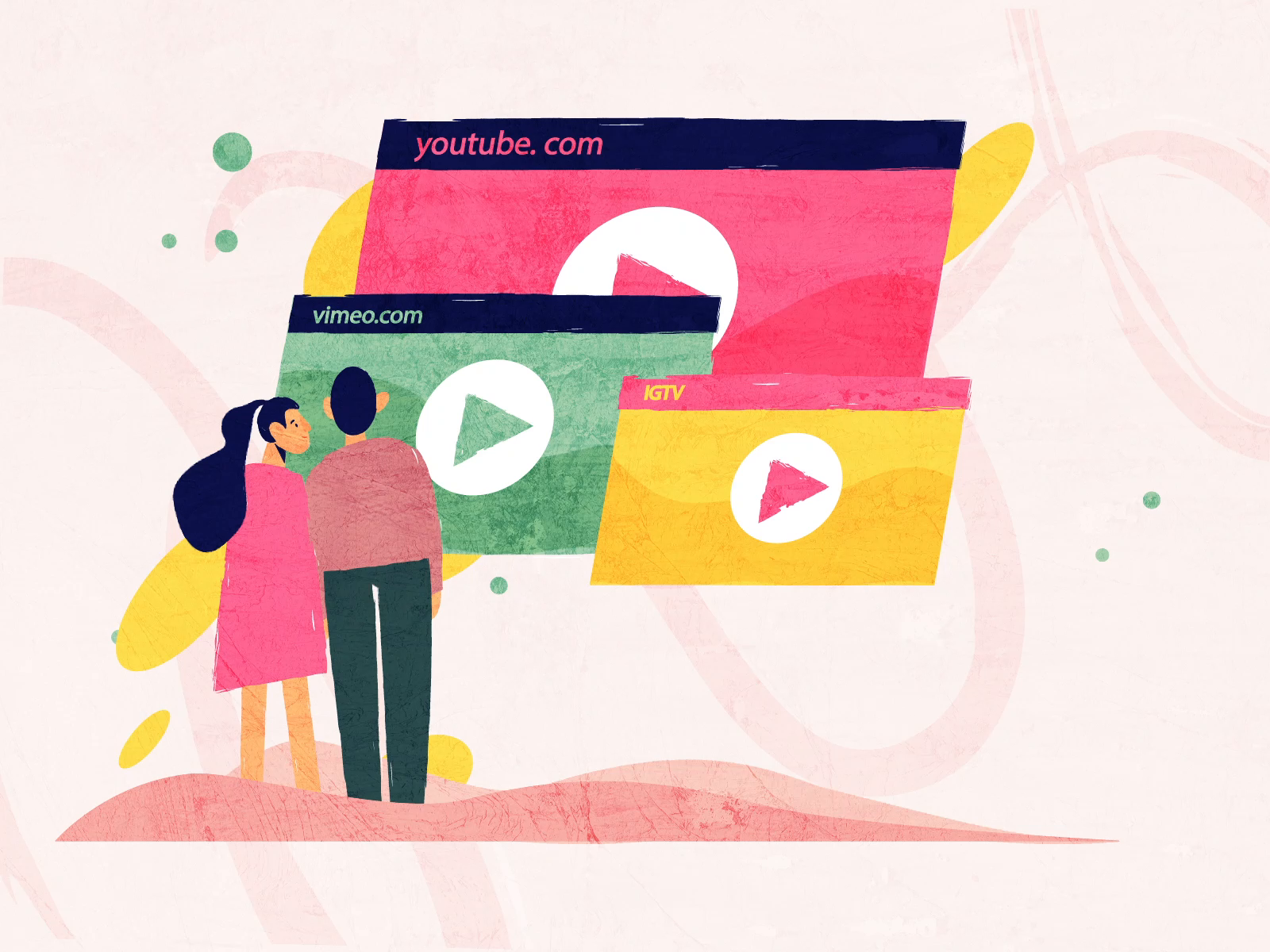 Video Websites like YouTube by Studiotale on Dribbble
