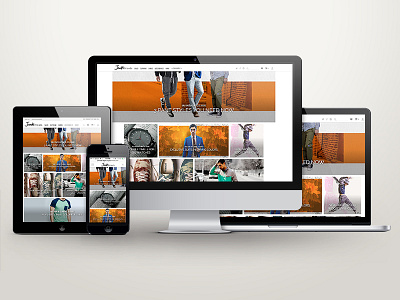 Responsive JackThreads Homepage