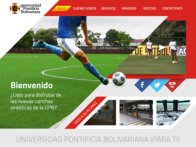Footbal website ball css design football minimal plastic sports synthetic transform upb web