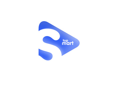 SmartTop blue design graphic graphic design graphic logo logo play play logo s logo