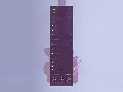 Keka Menu Redesign