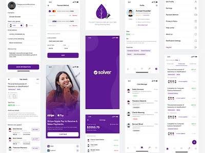 Mentee/Mentors Application UI/UX Design app design education app illustration ios logo mobile app design student work study teachers ui ui ux design uidesign ux