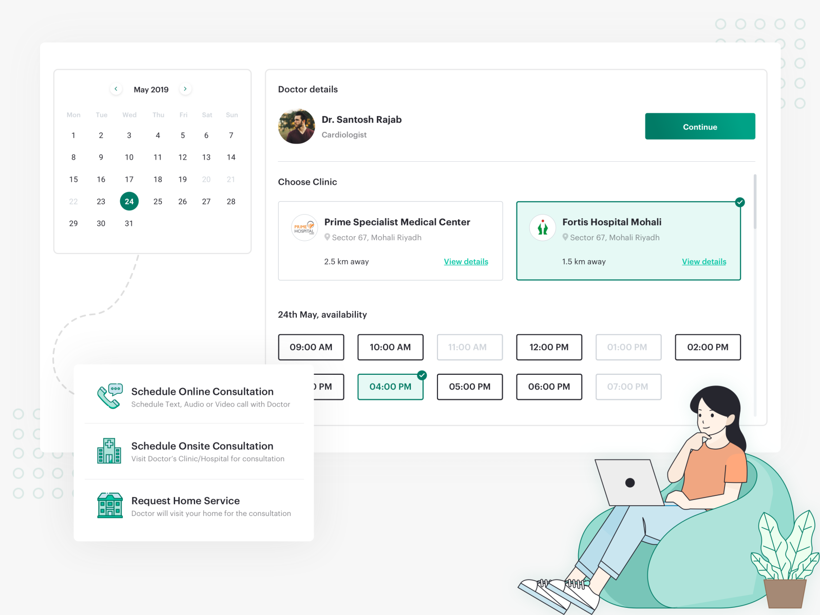 Book Doctor Appointment Online By Avinash Koundal On Dribbble